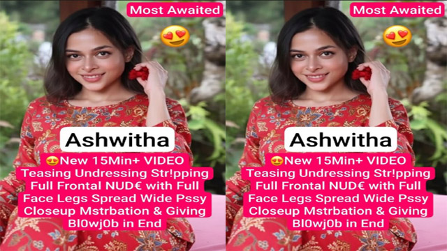 Ashw!tha Most Awaited New Teasing & Closeup Mstrbation Video