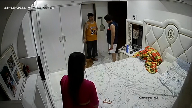 Hot Couple Strip Trail Dresses Hidden – CCTV Cam 18+ Video Part 2