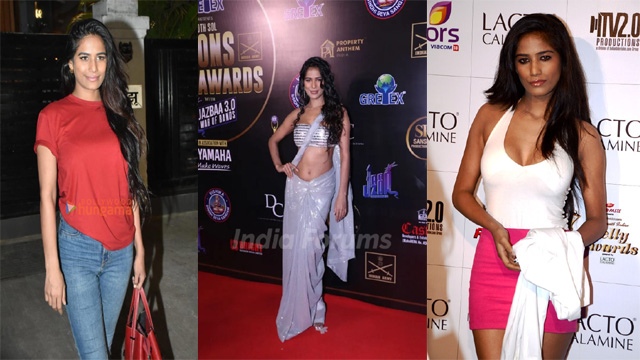 Actress Poonam Pandey Saree Trip Nude Clip