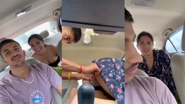 Gorgeous Horny Bhabi Affair – Threesome Car Mms