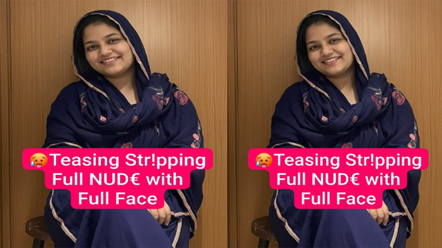 Horny Bhabi Latest Viral Teasing – Stripping Full Nude Live