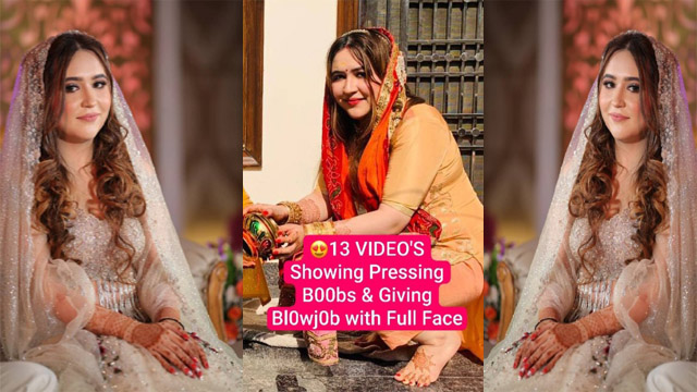 Desi Wife Latest Viral Pressing Boobs & Giving Blowjob