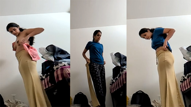 Mallu Sister Dress Change – Fixed Cam Record Mms Videos