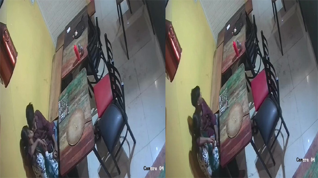 College Lovers Kissing And – Romance In Restaurant Viral Free Watch