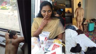 Cheating Mallu Wife Tantalizing Sonali – Balcony Fucking Front of Window