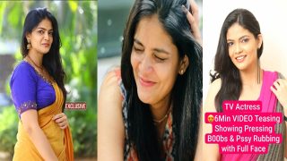 South Actress Latest Teasing Premium Live Showing