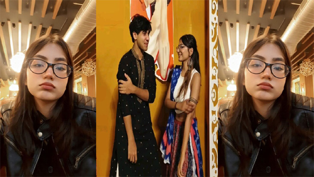 Indian Hot Gf Threesome Sucking & Fucking Dick