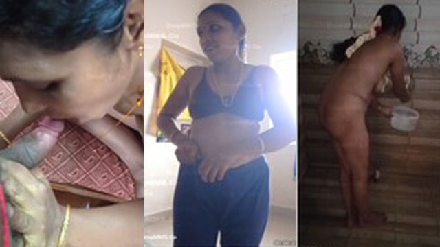 Tamil Village Wife Blowjob & Nude Fuck Video 2025