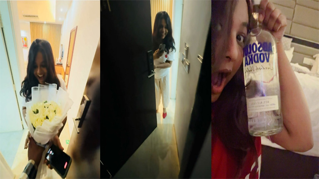 Horny Drinking Faria Blowjob Fucking Mms Part 3