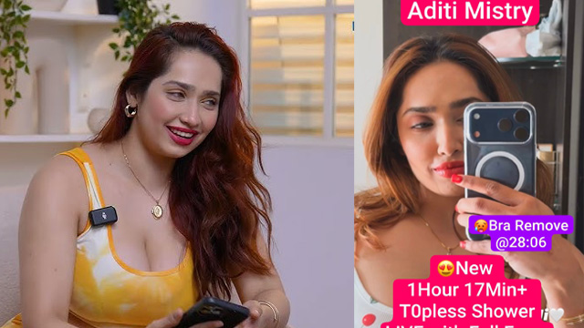 Viral Aditi Mistry Shower – Topless Big Boobs Rubbing Pussy