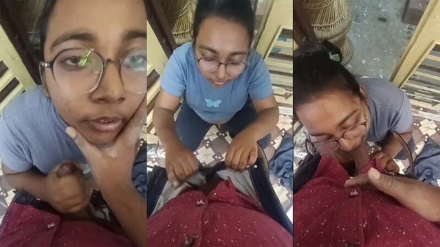 Desi Cockled Wife Deepthroat Blowjob Viral 4mins Video