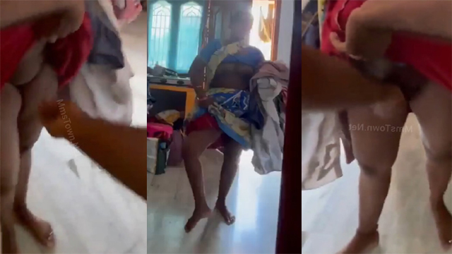 Desi Aunty Fucking in Saree By House Boy Watching