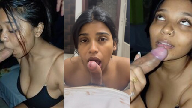 Desi Maal Sloppy BJ Cumshot Facial Viral