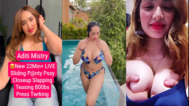 Aditi Mistry New Panty – Pussy Show Closeup Boobs MMS